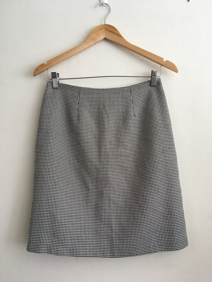 Houndstooth Skirt