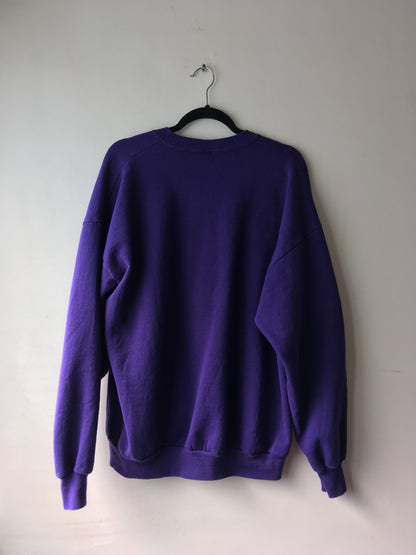 Purple 80s Sweatshirt