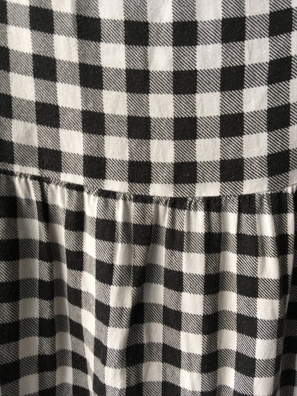 Checked dress