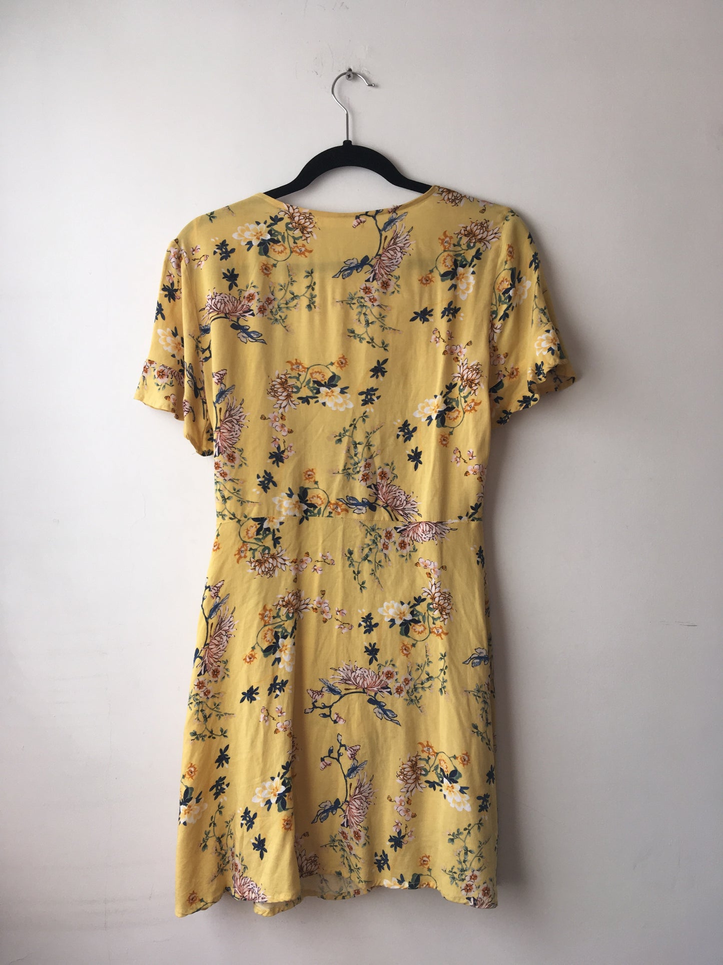 Yellow Flowered Dress