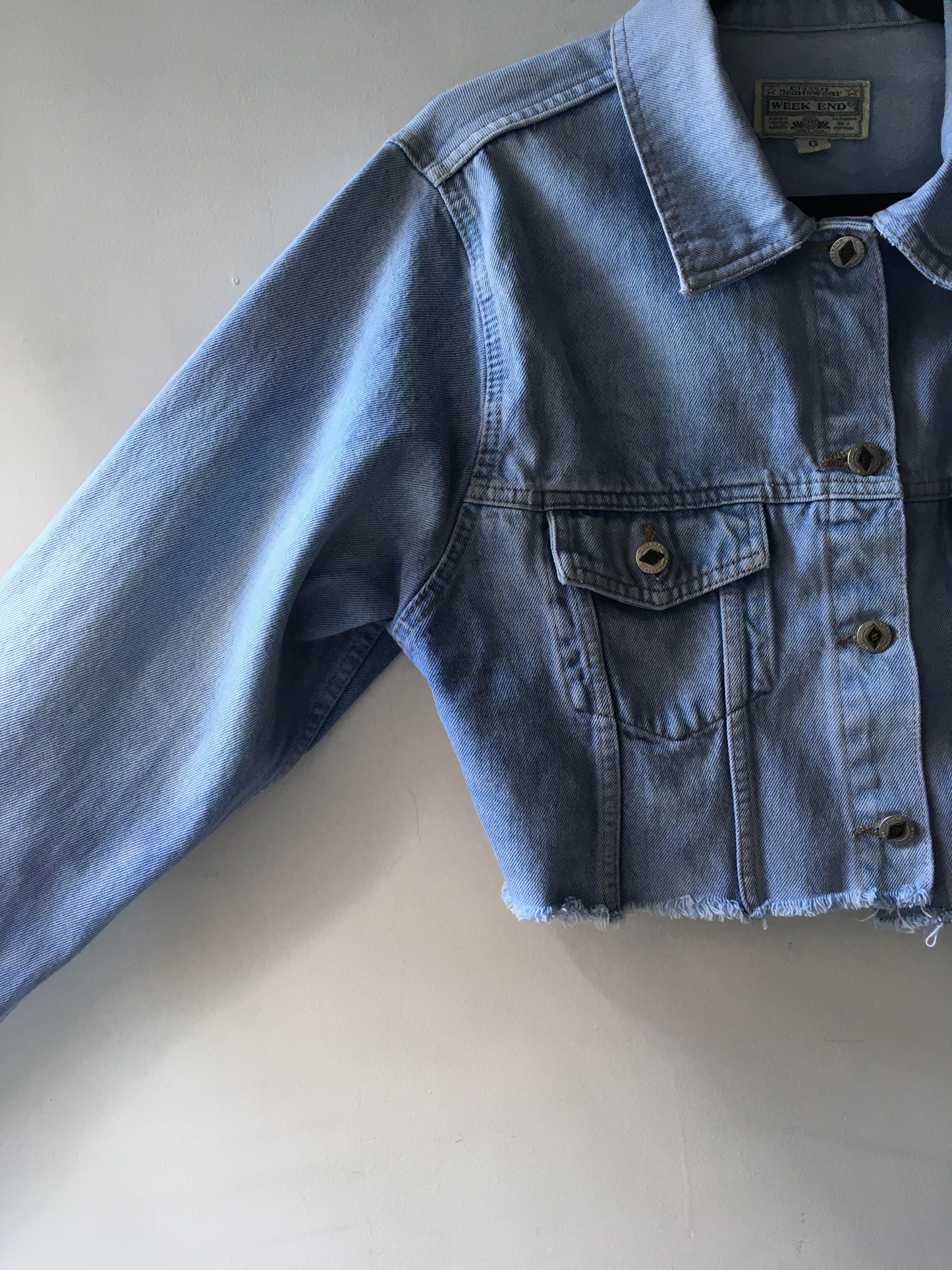 Cropped Denim Jacket