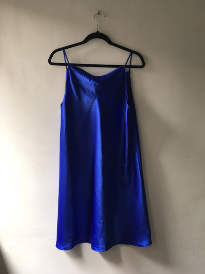 Vestido Lencero Azul Rey