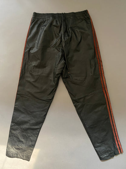 Adidas Leather Trackpants 80's Vintage