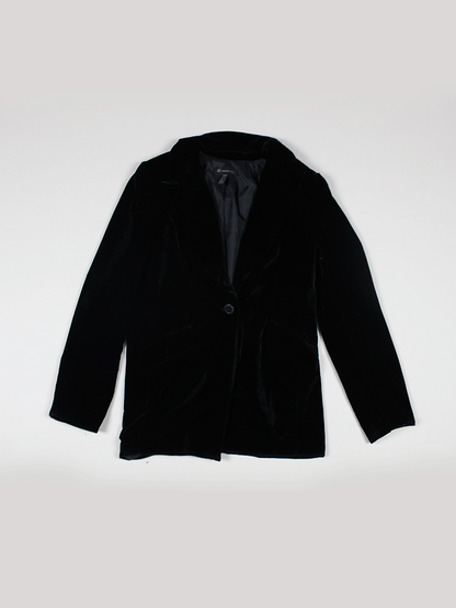 Saco Negro Velvet