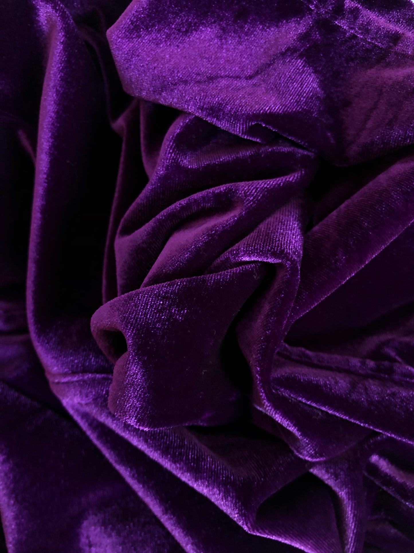 Purple Velvet Tights