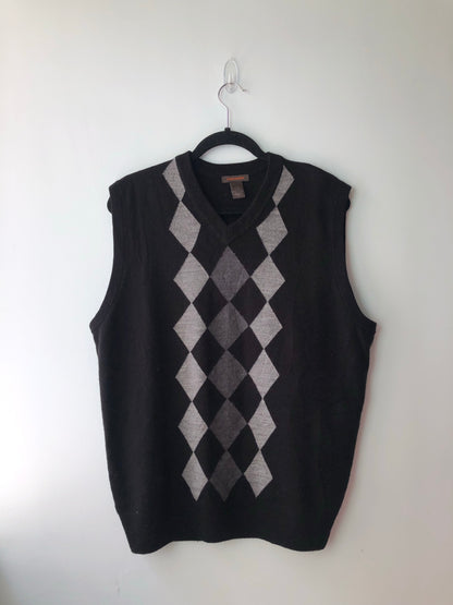 Black Rhombus Waistcoat