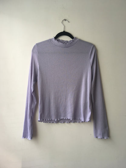 lilac sweater