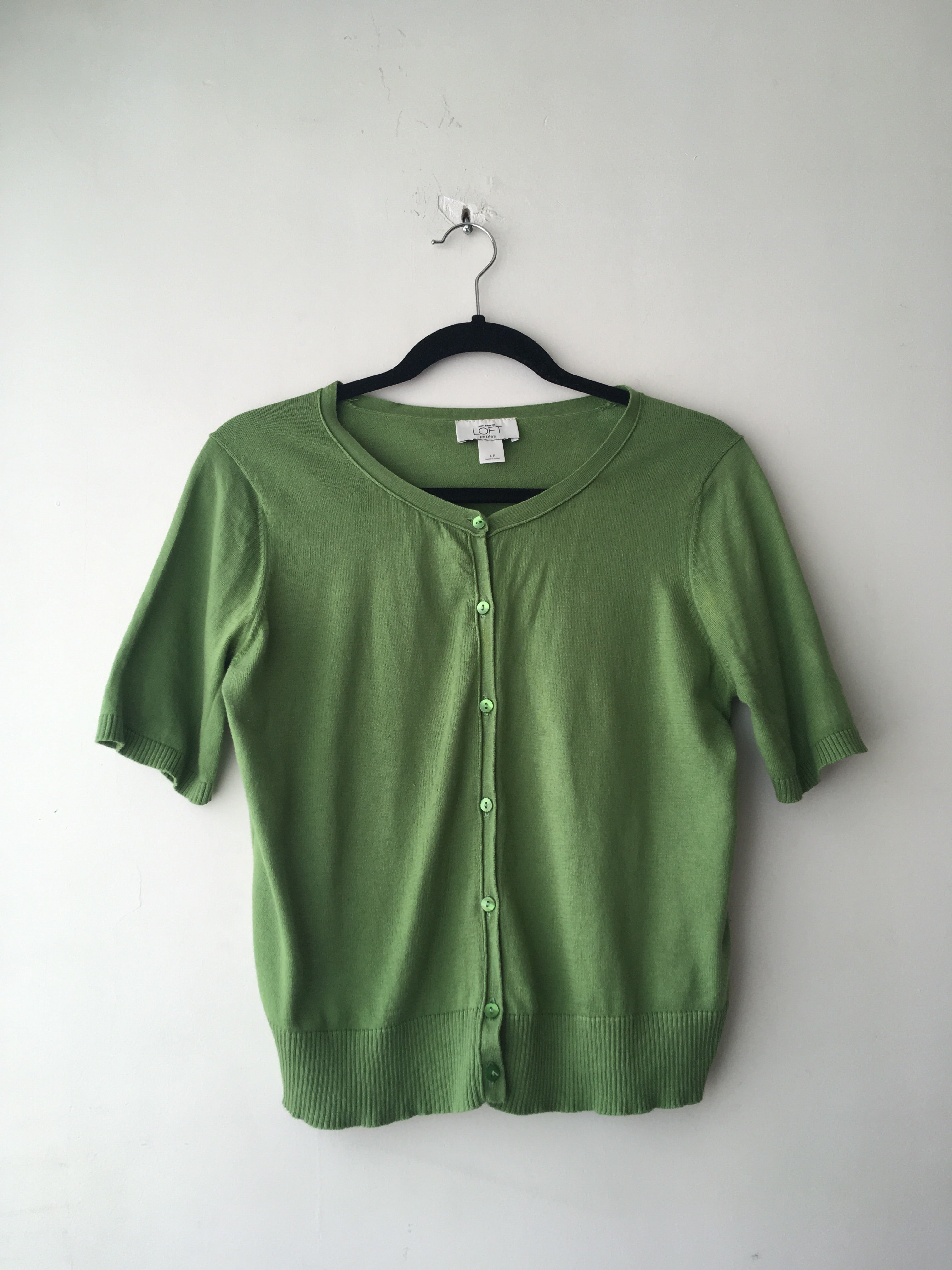 Green cardigan best sale