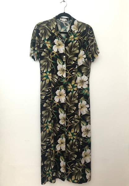 Maxi Vestido Plantas