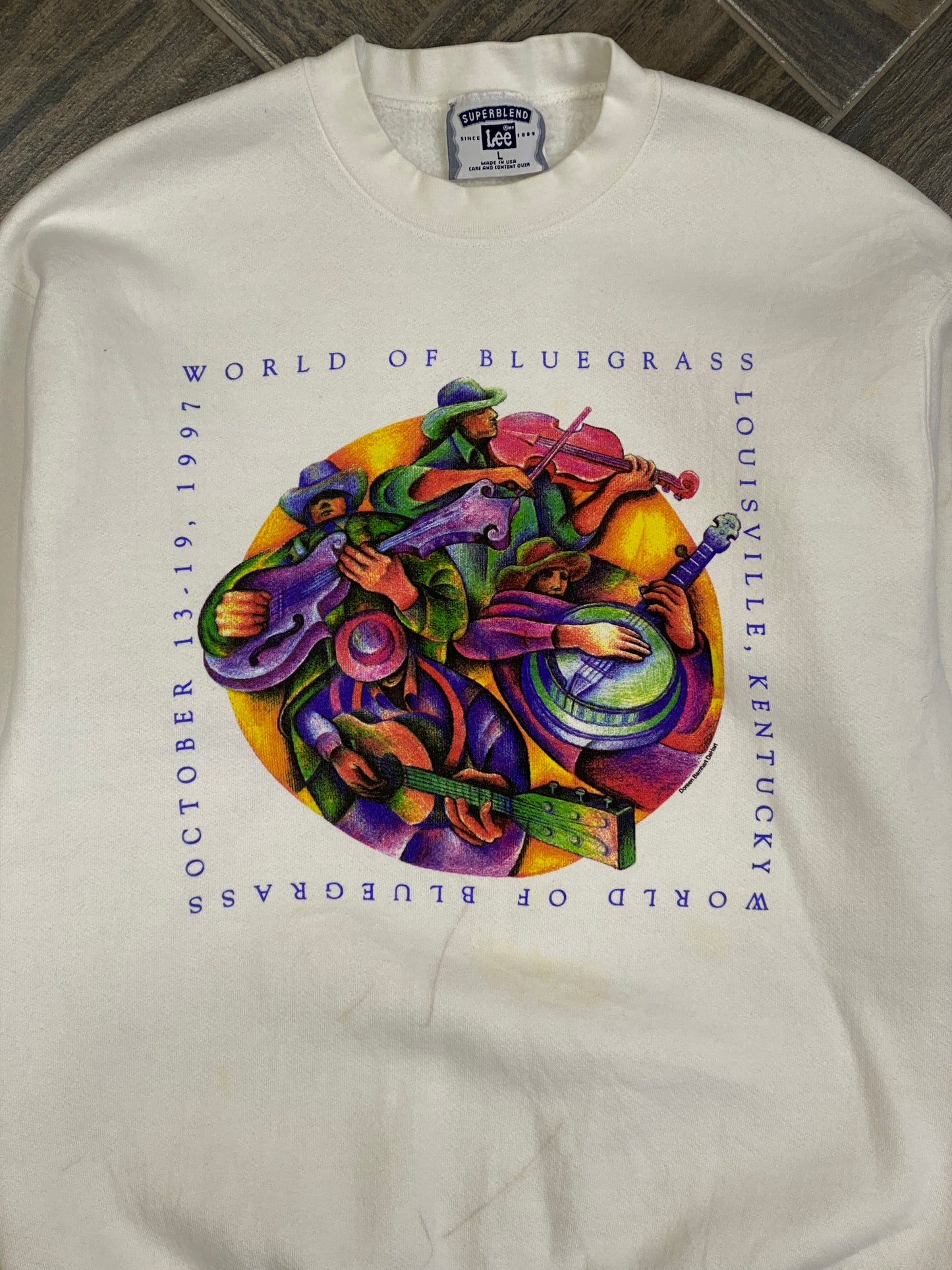 Bluegrass 1997 Jazz Sweatshirt