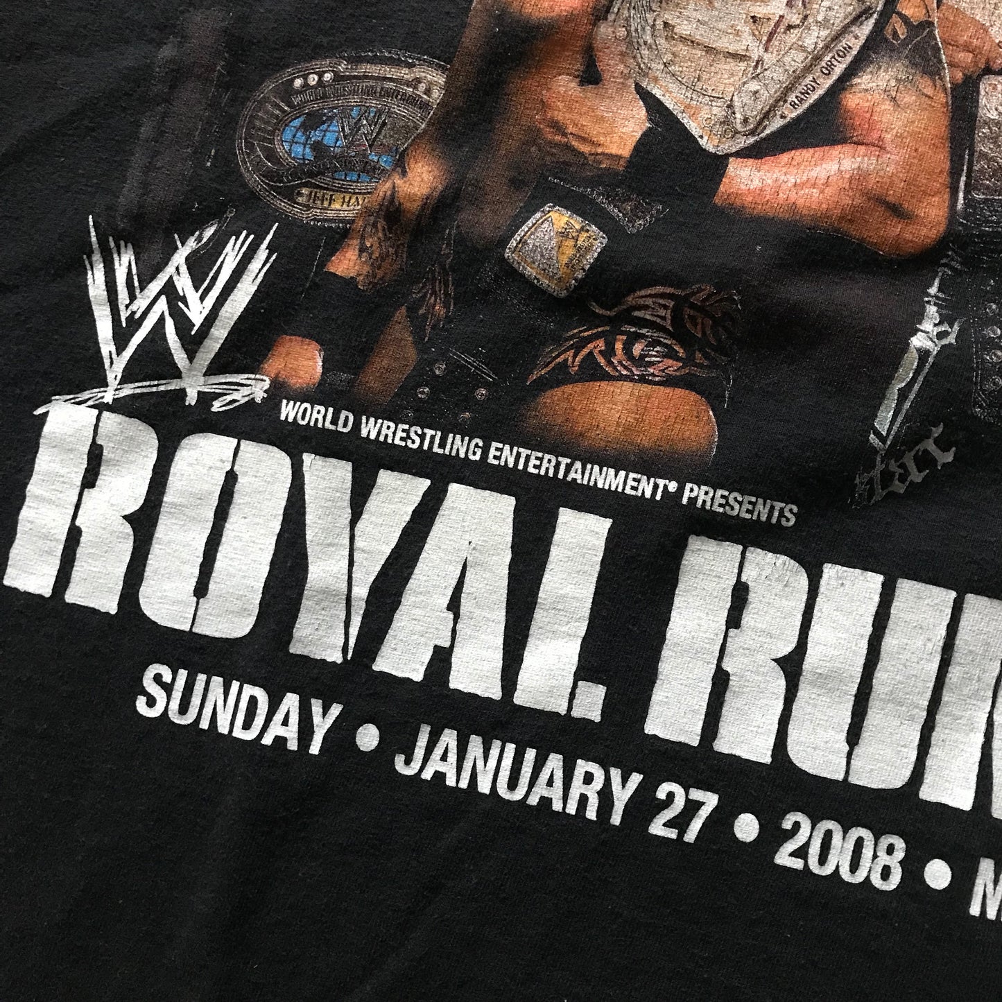 Playera WWE 2008 Royal Rumble