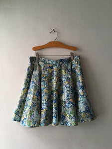 Flowery skirt