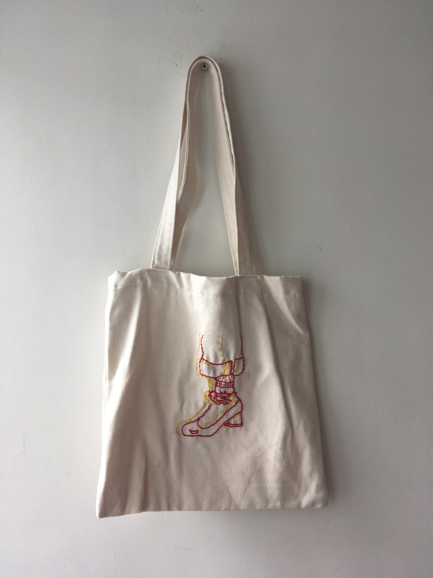 Tote Bag Chidx Embroidered