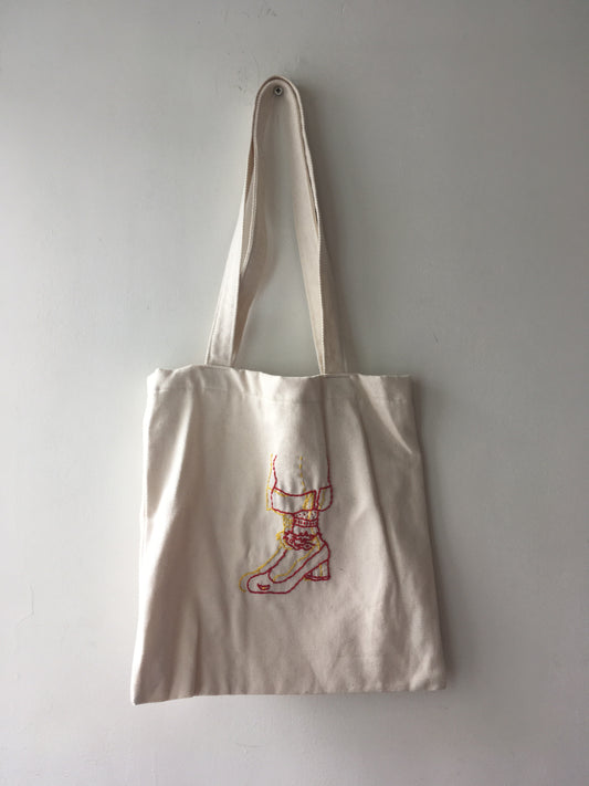 Tote Bag Chidx Embroidered