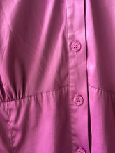 Load image into Gallery viewer, Pink Satin Blouse