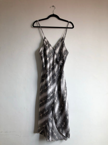 Satin Snake Dress