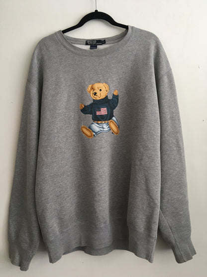 Sudadera Vintage Polo Bear