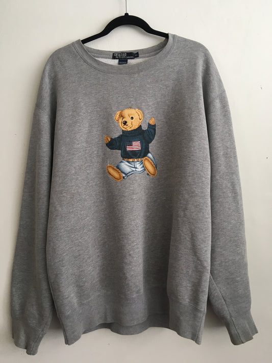 Vintage Polo Bear Sweatshirt