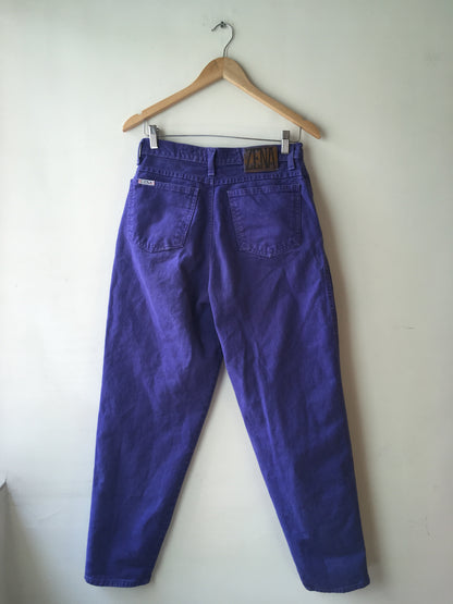 Mom Jeans Morados Vintage