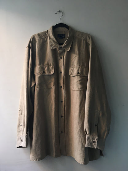 Camisa Suede Beige