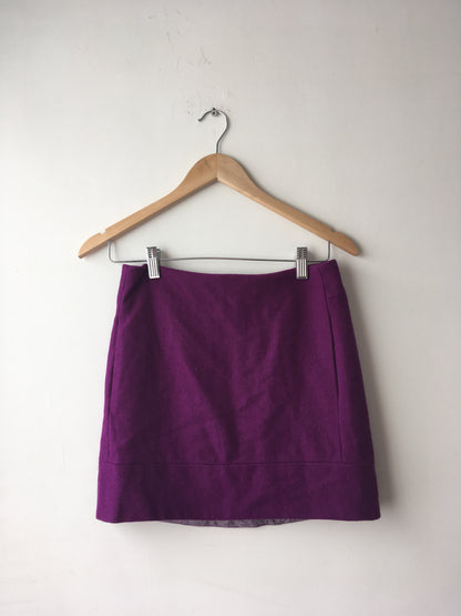 Falda Morada Invierno