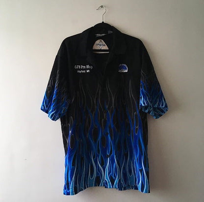 Blue Flames Shirt