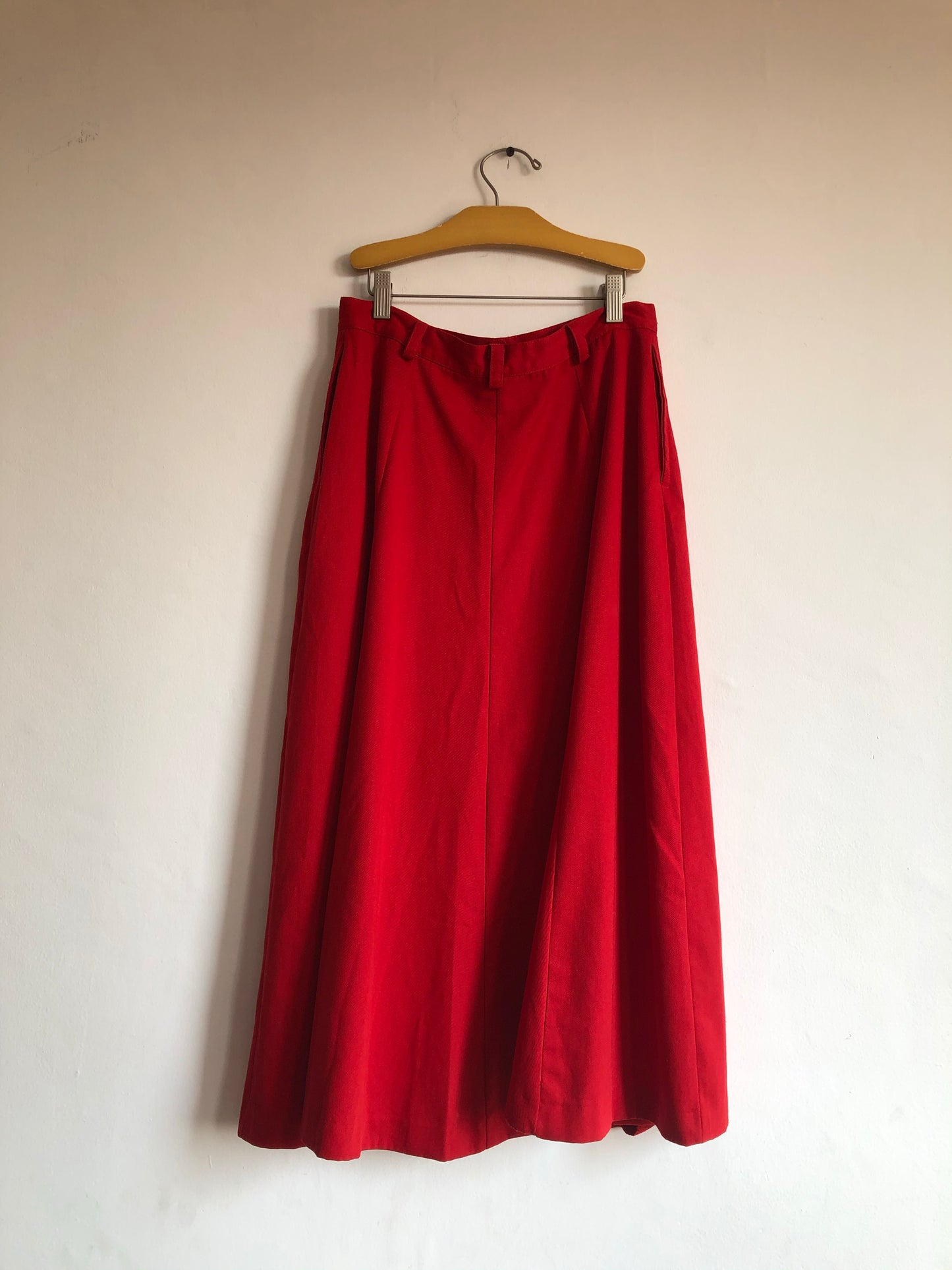 Long Red Skirt