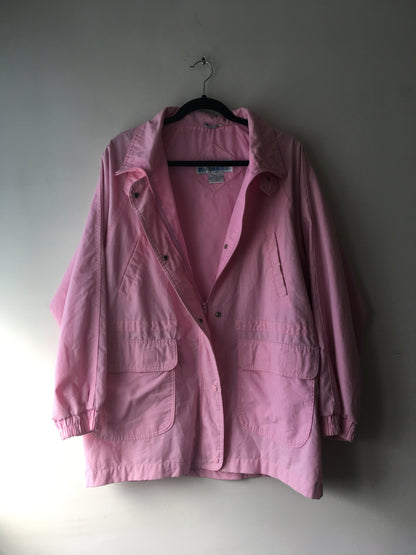 pink jacket