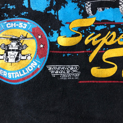 Playera Vintage Helicóptero