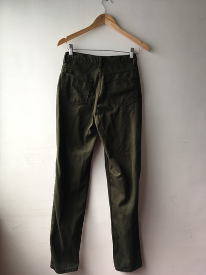 Mom Jeans Olive