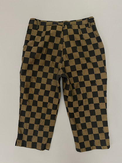 Fendi Vintage Checkered Monogram Pants