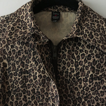 Animal print jacket