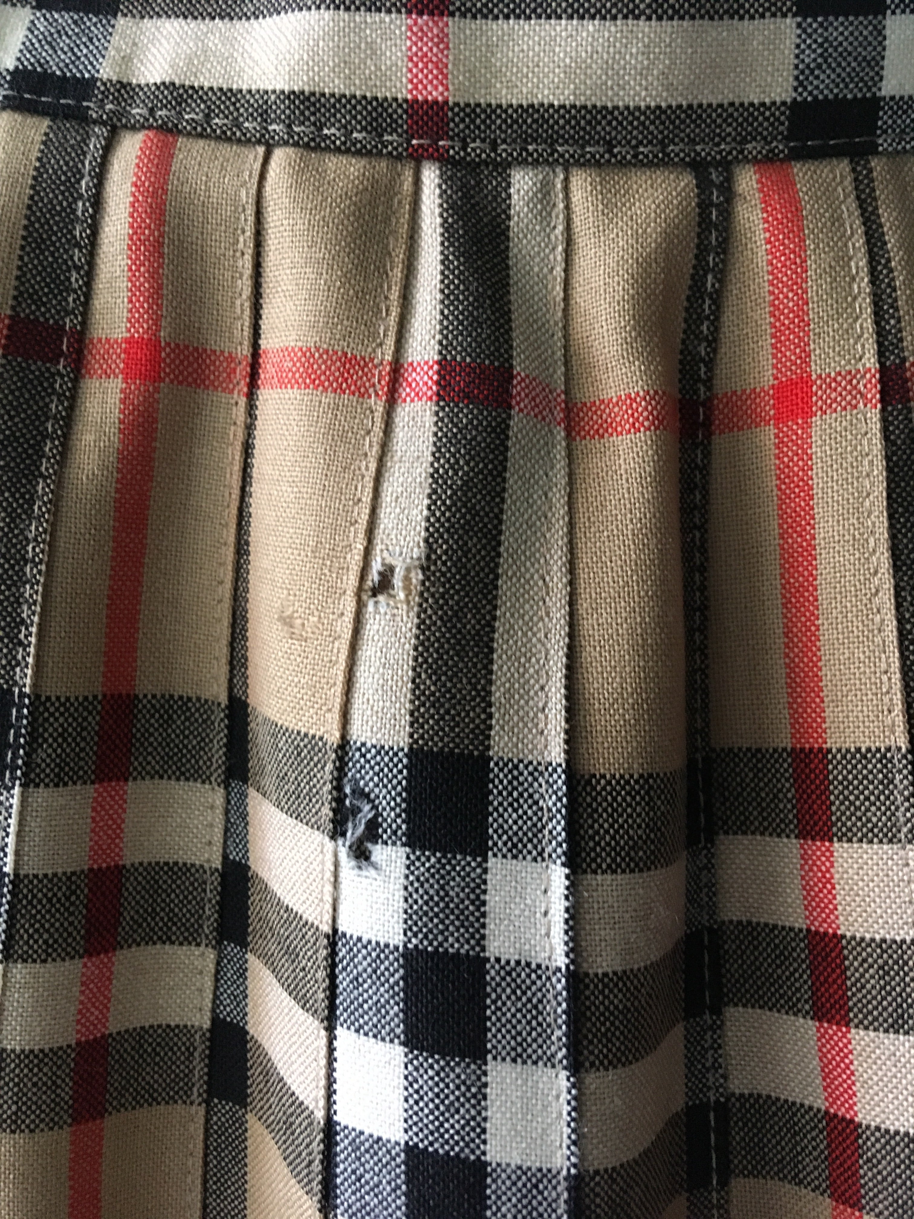 Burberry clearance vintage skirt