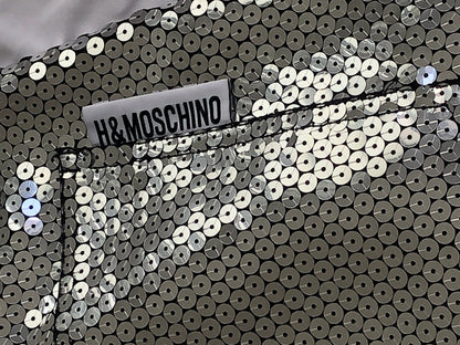 Moschino x H&amp;M Silver Trousers