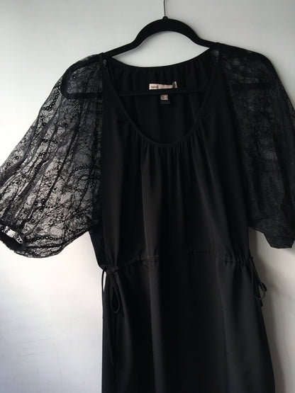 Lace Sleeves Dress