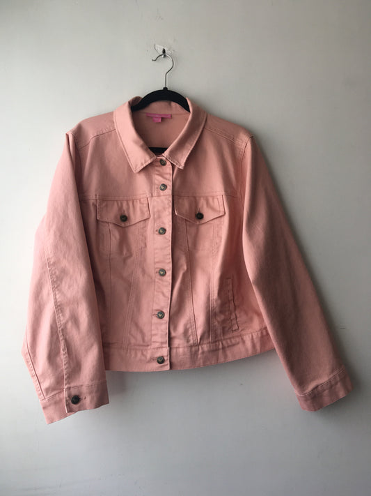 Peach Denim Jacket