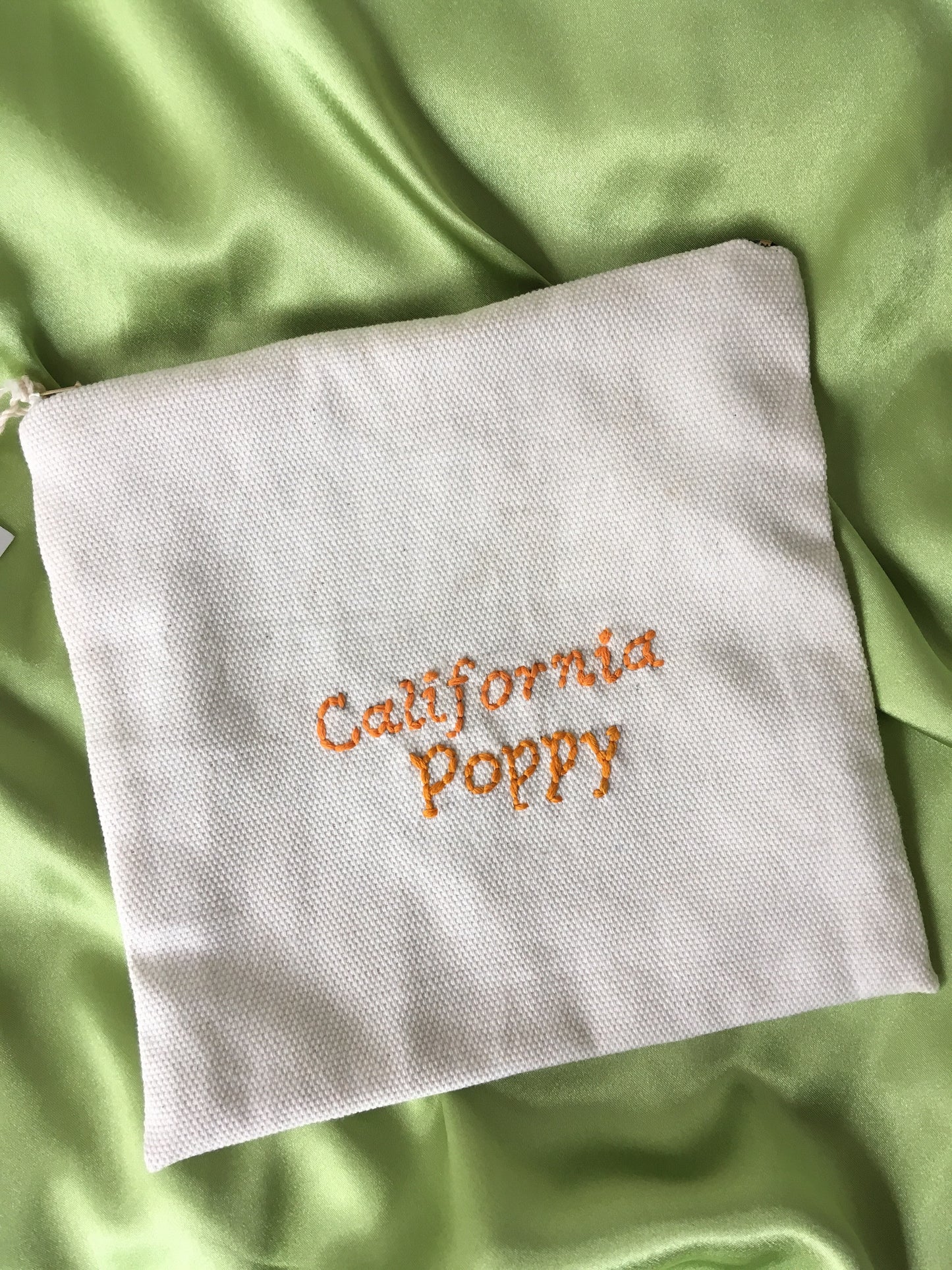California Poppy pencil case