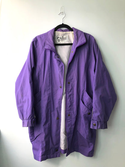 purple jacket