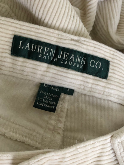 Ralph Lauren Corduroy Pants White