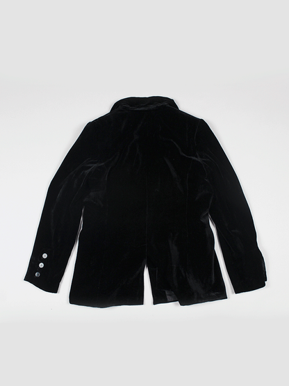 Saco Negro Velvet