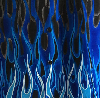 Blue Flames Shirt