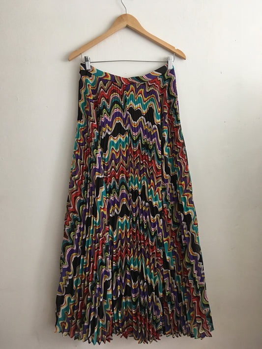 Psychedelic Maxi Skirt