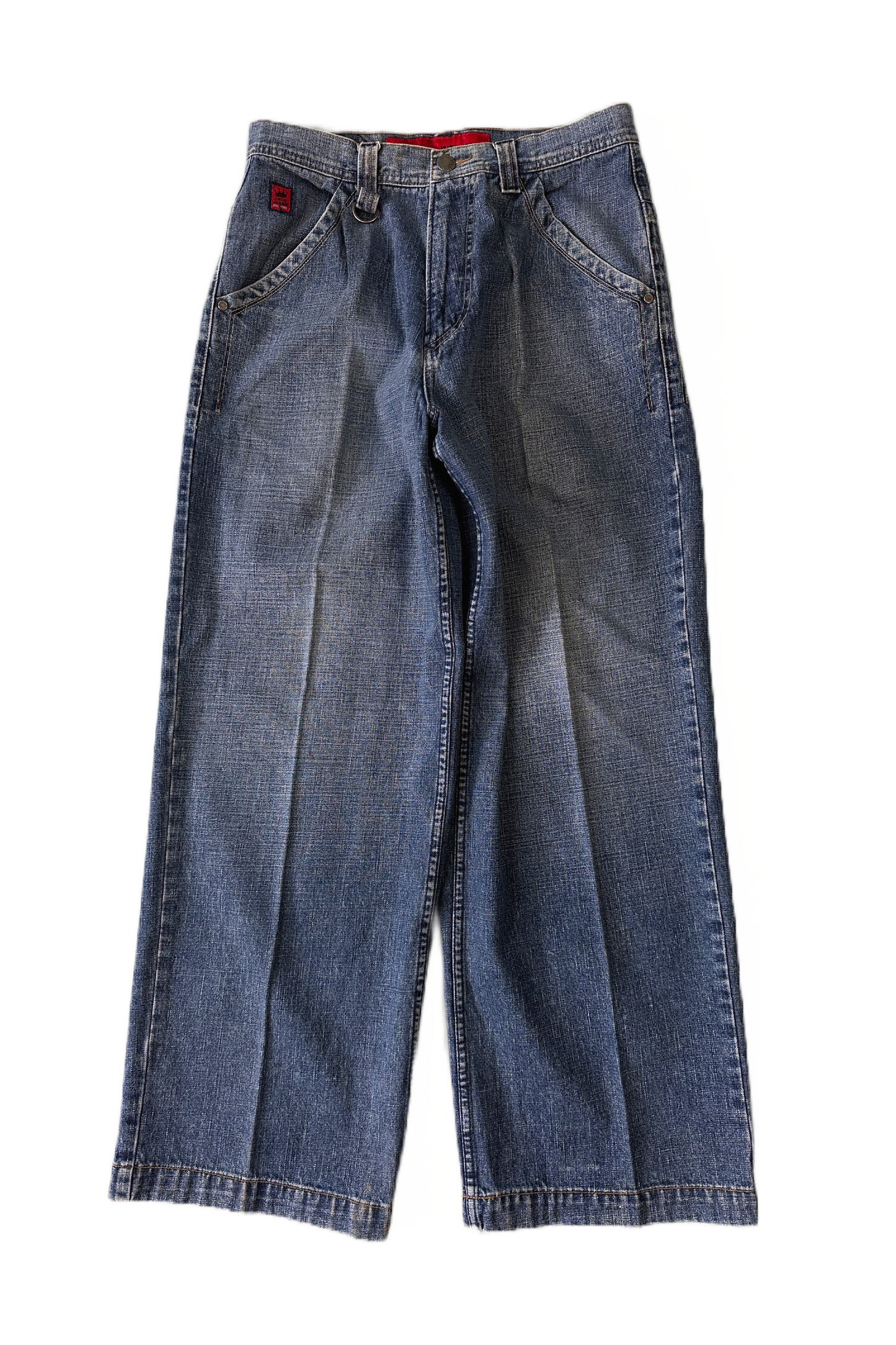 JNCO Eagle Spellout Vintage Baggy Jeans - 32 x 32