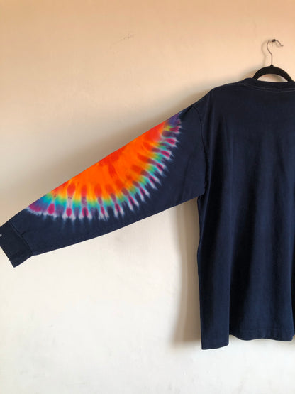 Playera Mangas Tie Dye