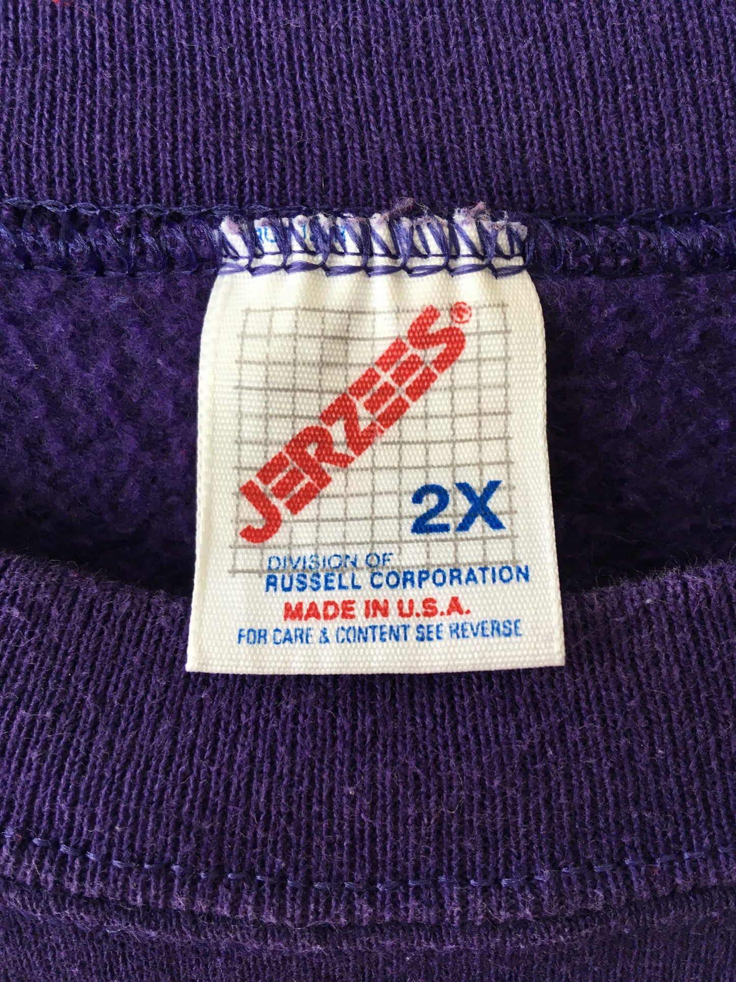 Purple 80s Sweatshirt
