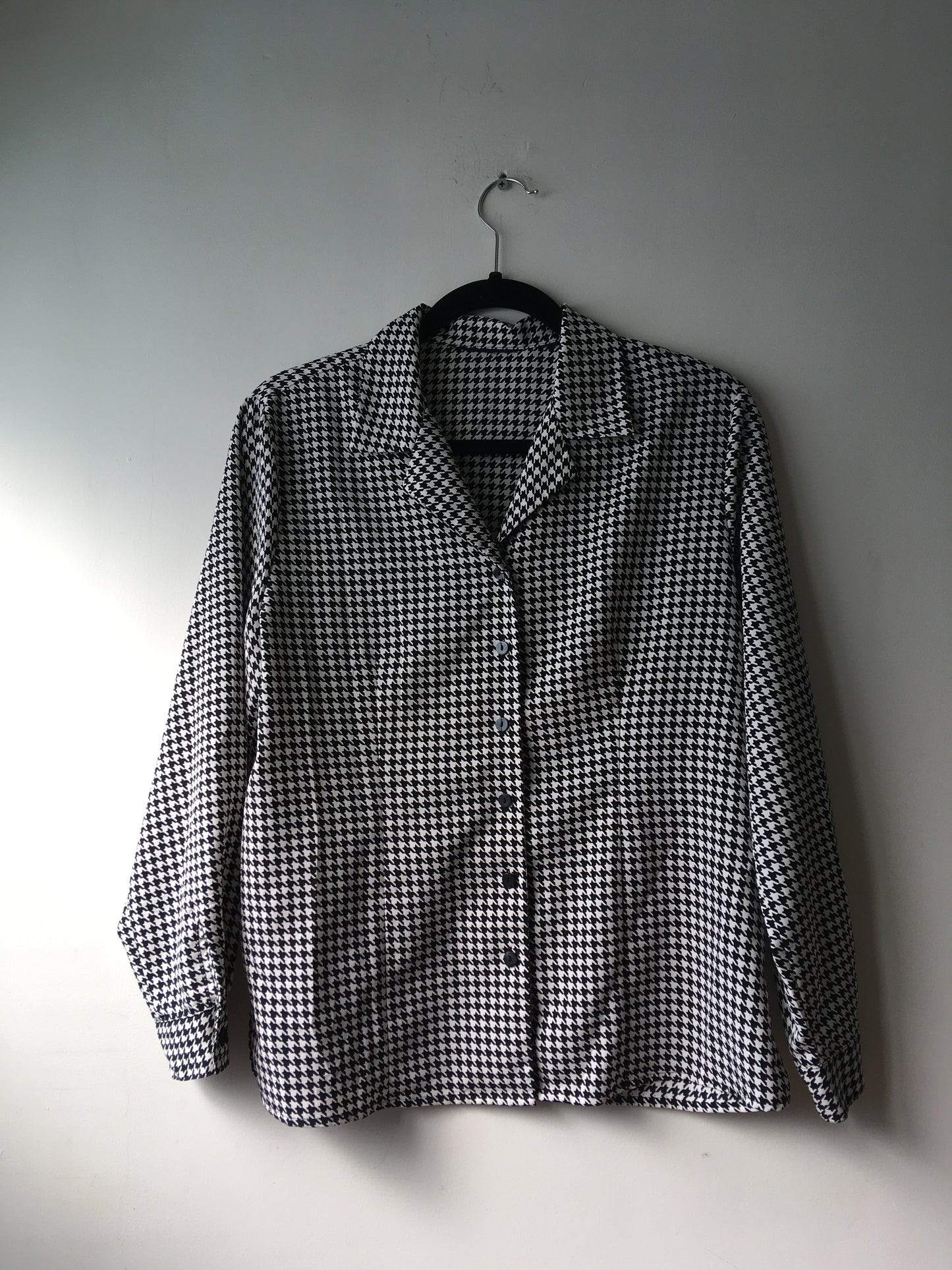Houndstooth Blouse