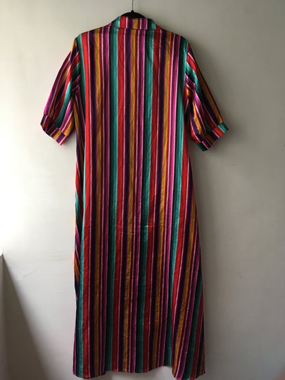 Vestido Camisero Líneas