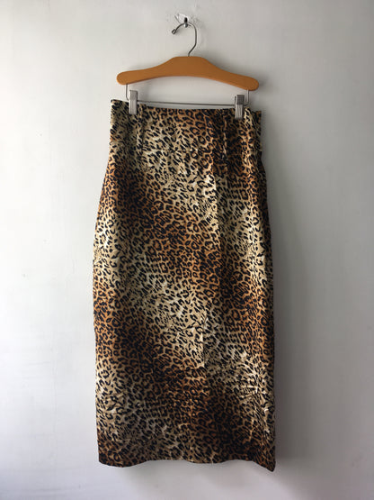 Pencil Skirt Leopardo