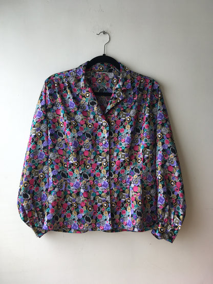 Vintage Buttons Blouse