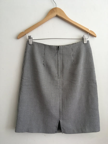 Houndstooth Skirt